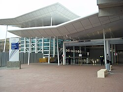 Sandton Gautrain Station in August 2010
