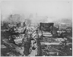 San Francisco was devastated by an earthquake in 1906