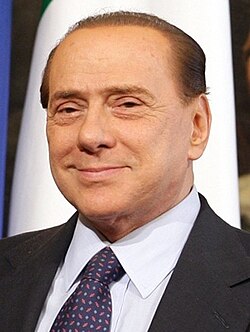 Silvio Berlusconi, the longest-serving post-war prime minister