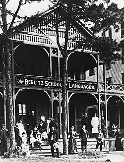 The first Berlitz Language School in Providence, Rhode Island (1878)