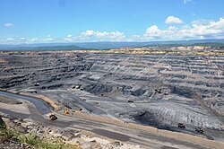 Cerrejón is an open-pit coal mine, the largest of its type, the largest in Latin America and the tenth biggest in the world.