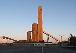 The Pyhäsalmi Mine, a metal mine in Pyhäjärvi, Finland