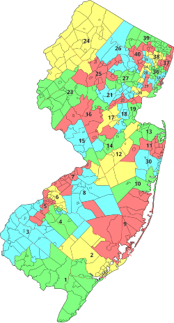 The map approved on April 3, 2011