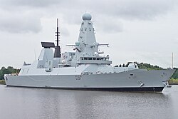 HMS Duncan, the Type 45 guided missile destroyer