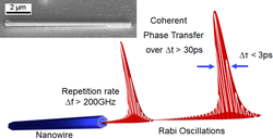 Nanowire lasers for ultrafast transmission of information in light pulses