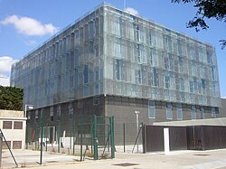 The new Masia residence, opened in 2011 at the Ciutat Esportiva Joan Gamper.