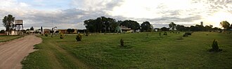 Landscape near Winifreda, La Pampa.