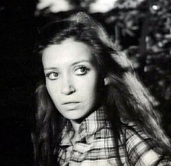 Cristina Fernández at age 17, 1970