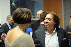 TRT Avaz announcer who interviewed during the 2014 state elections in Austria.