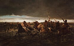 La vuelta del malón (The return of the raiders) by Ángel Della Valle (1892), Museo Nacional de Bellas Artes.