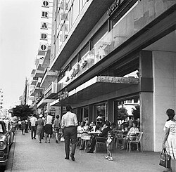 Hamra Street in West Beirut (late 1960s)