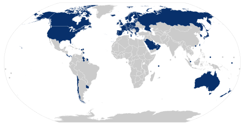Map of world economies based on the World Bank income classification for the 2026 fiscal year.