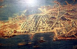 Sketch map of Qingdao, circa 1906