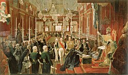 Coronation of Pedro I as 1st Emperor of Brazil