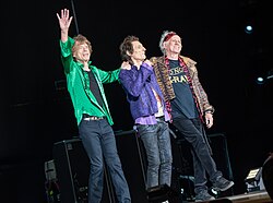 The Rolling Stones topped the monthly chart twice during the 2020s. They also topped the year-end chart in 2021.
