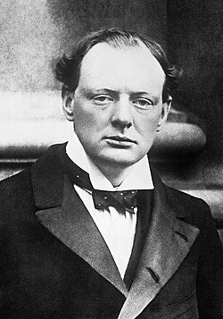 Churchill in 1904 when he "crossed the floor"