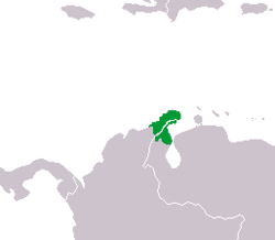 Area inhabited by the Wayuu, between Colombia and Venezuela