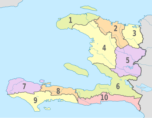 Departments of Haiti