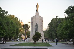 Rivadavia Square in Bahía Blanca.