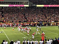 The Wild Card matchup between the Pittsburgh Steelers and Kansas City Chiefs