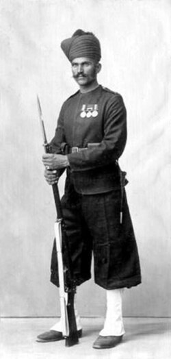 Lance Naik Ghulam Haider, 129th Duke of Connaught's Own Baluchis, 1911