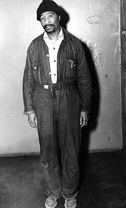 Govan Mbeki during the raid on Liliesleaf Farm, July 1963.