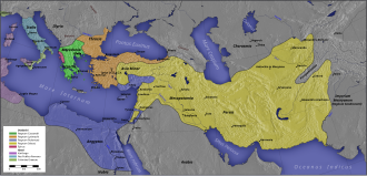 Kingdoms of the Diadochi c. 301 BC, after the Battle of Ipsus Other