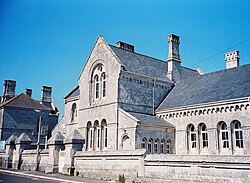 Grove County Primary School with Rear Boundary Wall