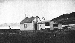 The Grytviken meteorological station maintained in co-operation with the Argentine Meteorological Office (1923)