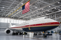 Boeing VC-25B Bridge, new Air Force One. In service since July 2026.