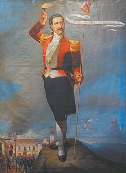 Picture of Pedro Domingo Murillo, main leader of the La Paz Revolution.