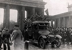 German Revolution in Berlin in 1918