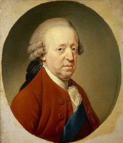 Charles Edward Stuart in old age; in 1759, he was dismissed by French ministers as "incapacitated by drink"