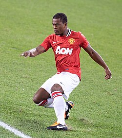Evra playing in the 2011 MLS All-Star Game