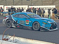 Fraga's Anest Iwata Racing Lexus RC F GT3 at Okayama International Circuit.
