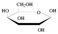 Chemical structure of galactose. Leloir and his team discovered that in galactosemia, patients lacked the necessary enzyme (Galactose-1-phosphate uridylyltransferase) to convert unusable galactose into usable glucose.