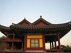 Yeongnamnu in Miryang, South Gyeongsang Province. A pavilion from the Joseon.
