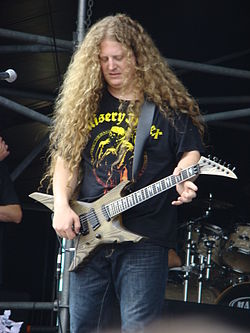 Dan Mongrain of avant-garde metal band Voivod