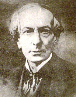Juan Bautista Alberdi, the legal scholar who drafted the 1853 Constitution.
