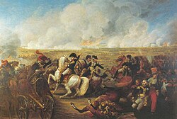 Napoleon giving orders at the Battle of Wagram