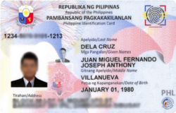 Philippine identity card