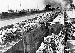 About 14.5 million people lost their homes as a result of the partition of India in 1947.