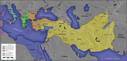 Kingdoms of the Diadochi after the battle of Ipsus, c. 301 BC
