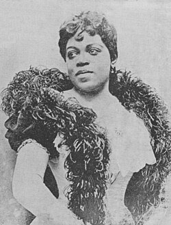 World-renowned opera singer Sissieretta Jones ran her own Vaudeville touring company, Black Patti's Troubadours.