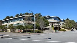 YouTube's headquarters in San Bruno, California, April 2017