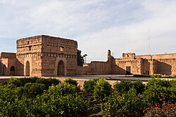 The remains of the Saadi sultan Ahmad al-Mansur's 16th-century Badi' Palace