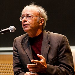 Peter Singer argues that intervention would be justified in theory if it could be expected to reduce suffering, but cautions against interventions in practice