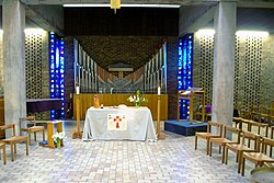 Interior of the chapel