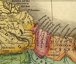 Dutch Guiana map (1826)