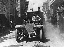 Action Army reestablishing constitutionalism by entering Constantinople